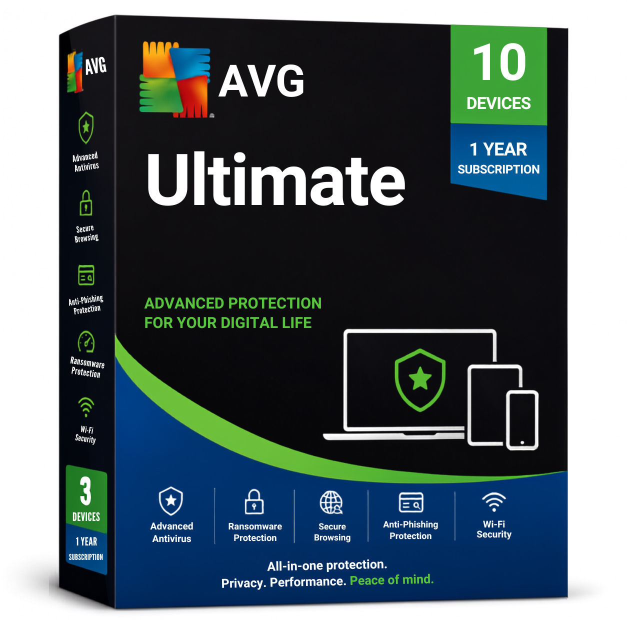 AVG Ultimate — AVG antivirus plan box art